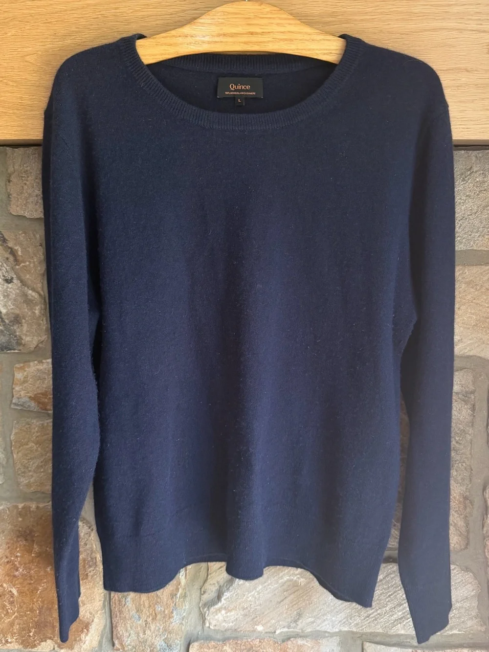 Quince Mongolian Cashmere Crewneck Sweater size L - Picture 5 of 10